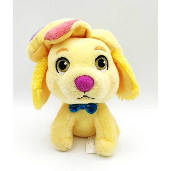 Fisher Price Sunny Day Show Dog Doodle Plush Yellow 6" Sitting 2017 - Picture 1 of 5